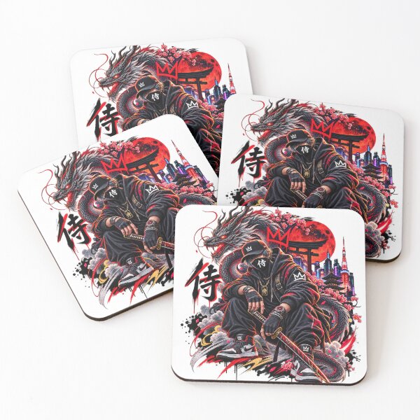 Item preview, Cyber Dragon Ronin designed and sold by VYBORA Studio.