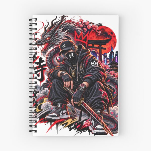 Item preview, Cyber Dragon Ronin designed and sold by VYBORA Studio.
