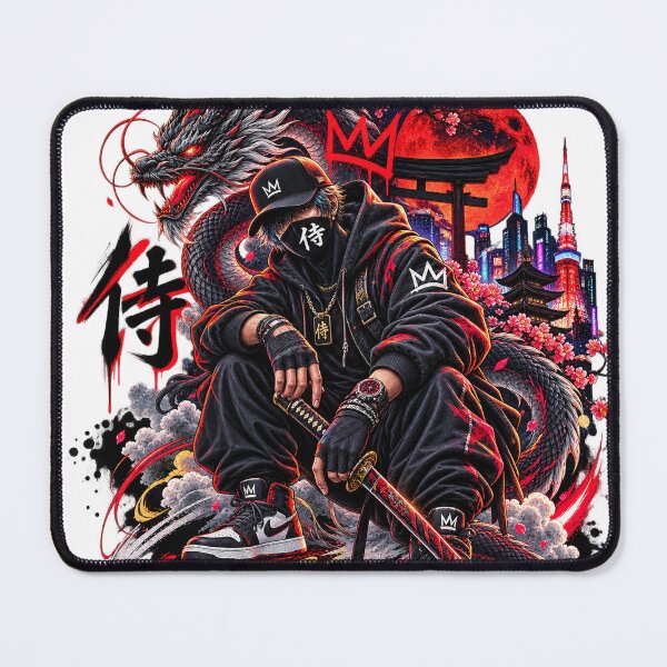 Item preview, Cyber Dragon Ronin designed and sold by VYBORA Studio.