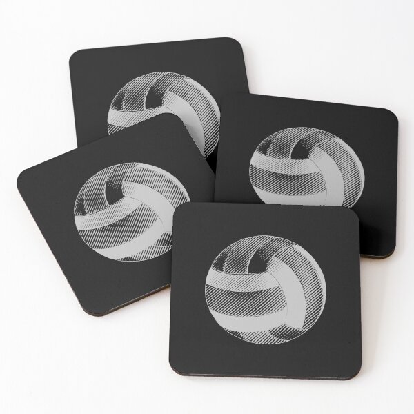 Item preview, Vintage Silver Volleyball Sports Graphic designed and sold by pattern-archive.