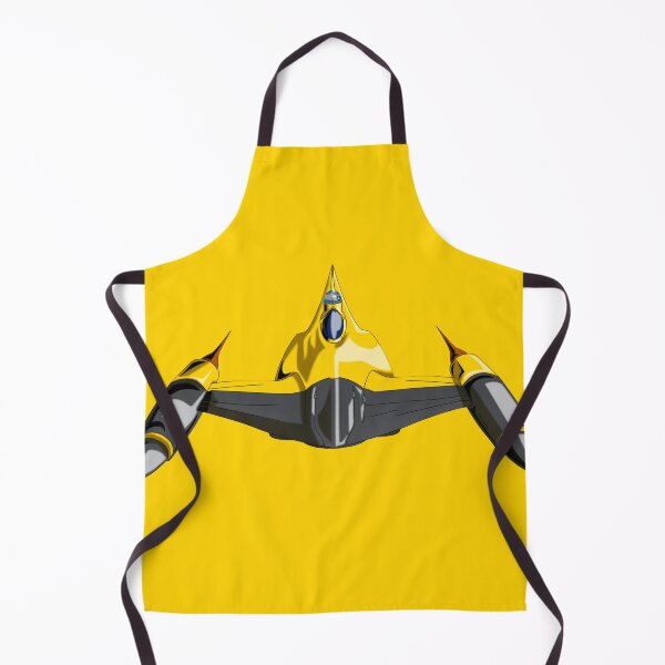 Item preview, Yellow Squadron – Minimal Starfighter Tribute | Inktober Sci-Fi Art designed and sold by WaveAcuarela.