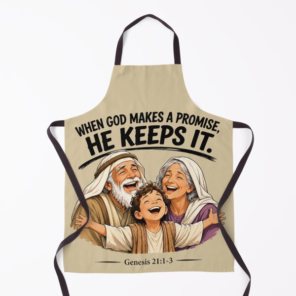 Item preview, When God Makes a Promise, He Keeps It | Genesis 21:1-3 | Christian Bible Design Inspired by Abraham, Sarah & Isaac designed and sold by ByJeffro.