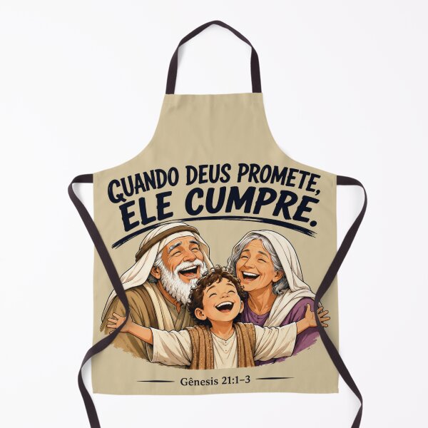 Item preview, When God Promises, He Delivers | Genesis 21:1-3 | Design Cristão Inspired by Abraão, Sara and Isaque designed and sold by ByJeffro.