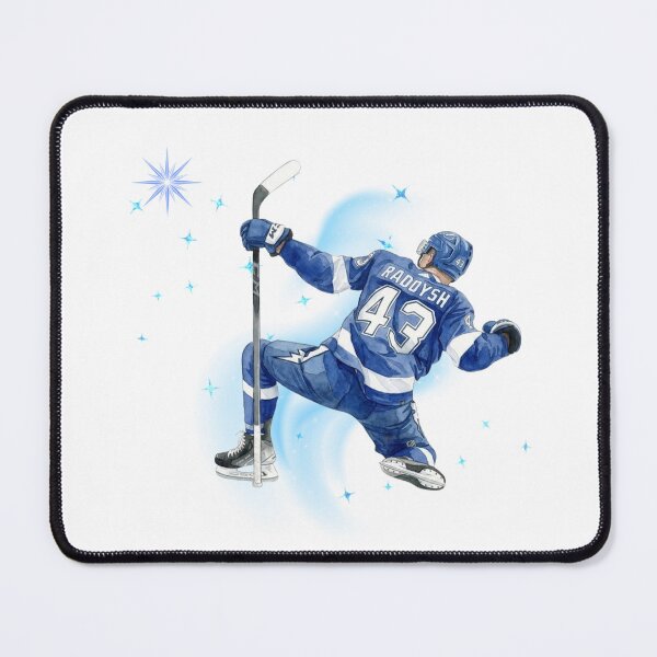 Item preview, Watercolor Hockey Player Celebration - Darren Raddysh #43 designed and sold by Cucuzeus.