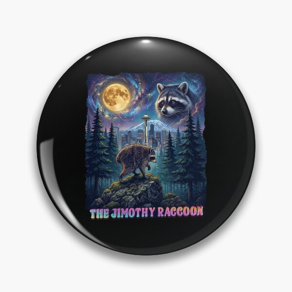 Item preview, Vintage Jimothy Raccoon | Seattle, Washington Jimothy Raccoon designed and sold by TeeARTHY.