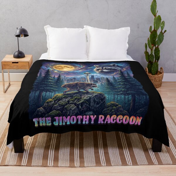 Item preview, Vintage Jimothy Raccoon | Seattle, Washington Jimothy Raccoon designed and sold by TeeARTHY.