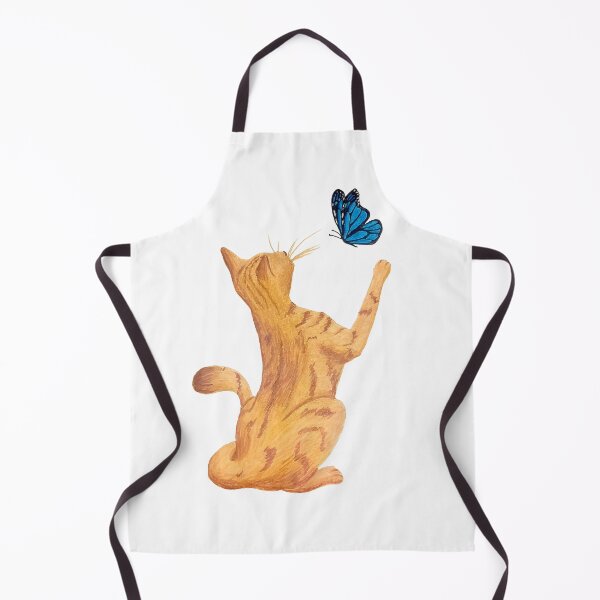 Item preview, Cat and Butterfly designed and sold by lavenderXblue.