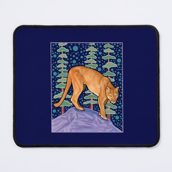 Item preview, Mid Century Modern Mountain Lion (Cougar, Puma) designed and sold by rorabeenie.