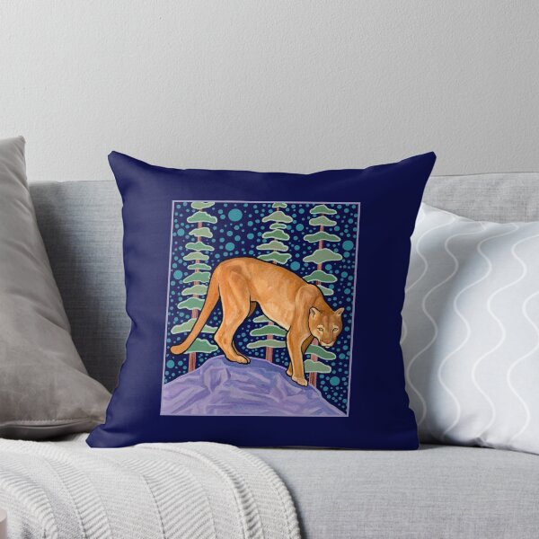 Artikelvorschau, Berglöwe (Puma) im Stil der Mid-Century-Moderne entworfen und verkauft von rorabeenie.