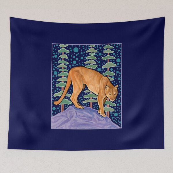 Item preview, Mid Century Modern Mountain Lion (Cougar, Puma) designed and sold by rorabeenie.