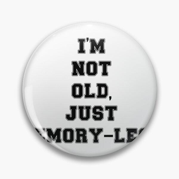Item preview, Text Typography I'm not old, just memory-less. Forgetful Adult Humor designed and sold by TypeboldStudio.