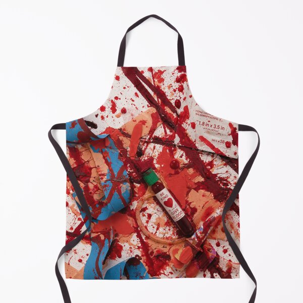 Artikelvorschau, Medizinische Blutspende – Gemischte Medien, abstrakte Kunst entworfen und verkauft von THE SPLATTERED HAUS BY SAGE BANKS.