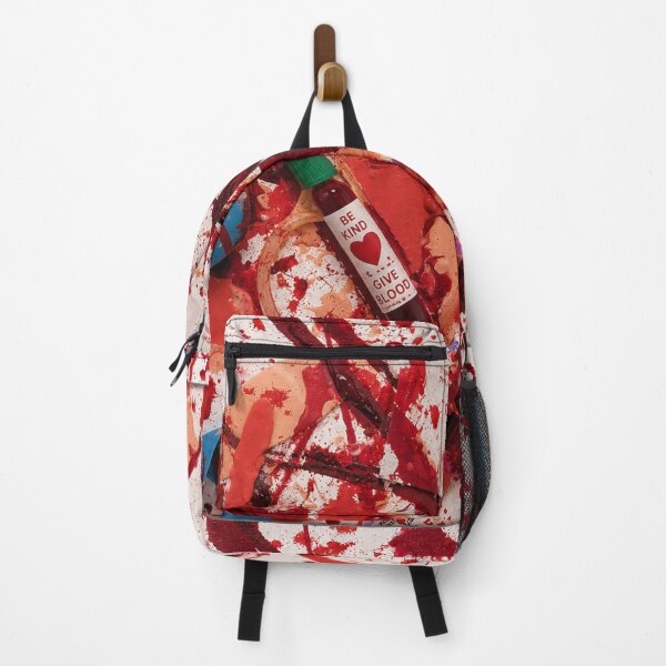 Item preview, Medical Blood Donation Mixed Media Abstract Art designed and sold by THE SPLATTERED HAUS BY SAGE BANKS.