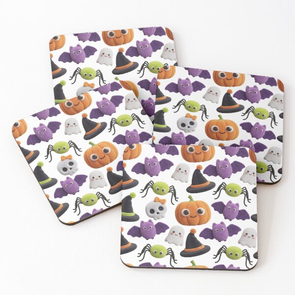 Item preview, Purple Bat Pumpkin Halloween Pattern designed and sold by LenNo9881.