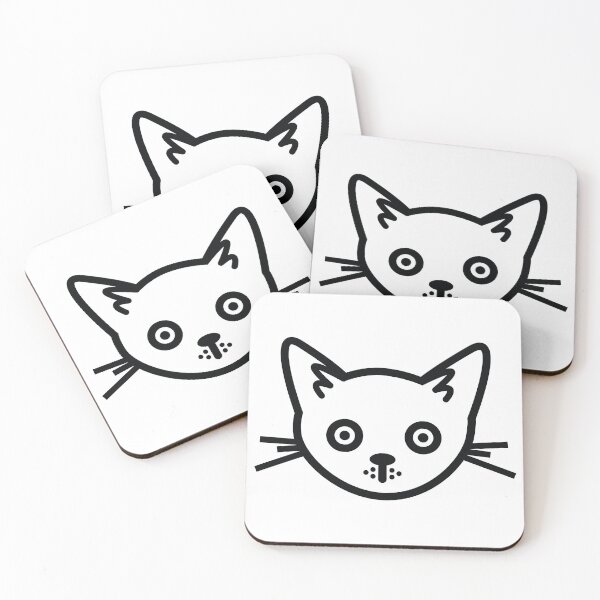 Item preview, Minimalist Cat No. 4 designed and sold by yuretzius.