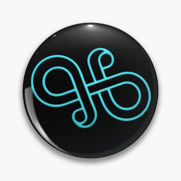 Item preview, Blue and White Infinity Company Logo  designed and sold by FatmaAhmed90.