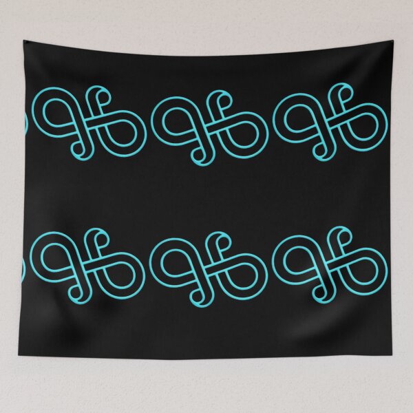 Item preview, Blue and White Infinity Company Logo  designed and sold by FatmaAhmed90.