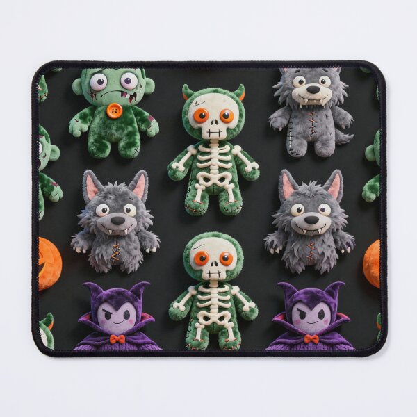 Item preview, Spooky Plush Monster Halloween Pattern designed and sold by LenNo9881.