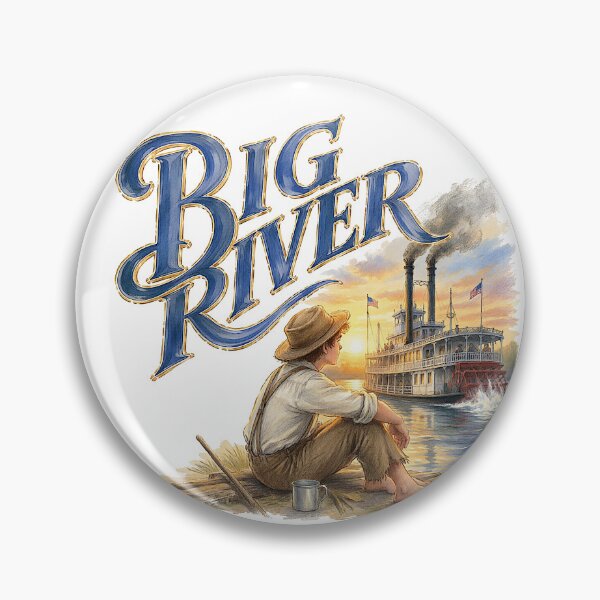 Item preview, Big River the Musical. Huckleberry Finn designed and sold by Lyric Vault - Rock on.
