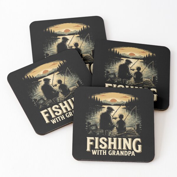 Item preview, Fishing With Grandpa Shirt Vintage Lake Sunset Dock designed and sold by HolidayMoods.