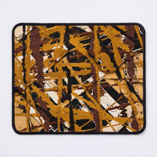 Item preview, Rustic Earth Tone Drip and Wood Abstract Art designed and sold by THE SPLATTERED HAUS BY SAGE BANKS.
