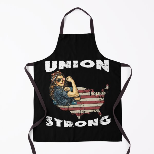 Item preview, Union Strong Rosie the Riveter | American Flag USA Map | Labor Day Union Pride | We Can Do It Retro designed and sold by Youngkev-arts.