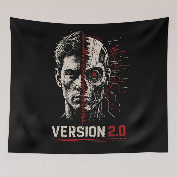 Item preview, Ai Technology Futuristic Robot Tech Graphic designed and sold by TEEJAMBOREE.