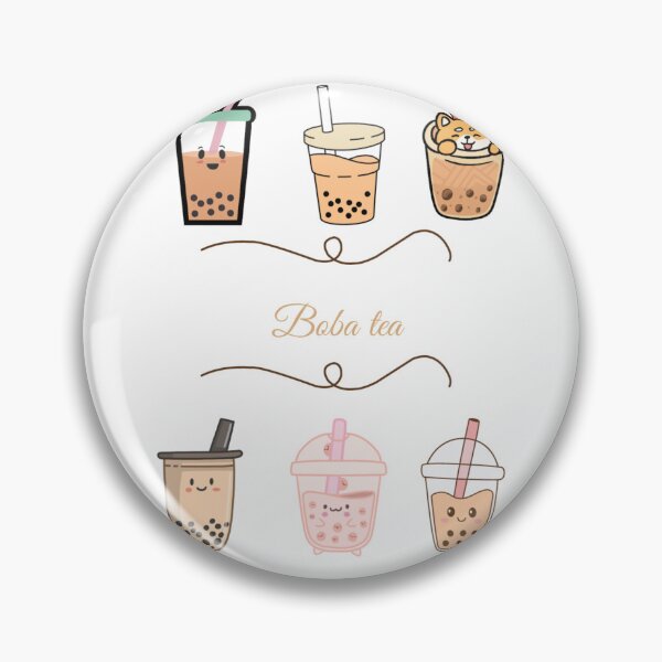 Item preview, 2d bubble tea design designed and sold by SweetBlushBunny.