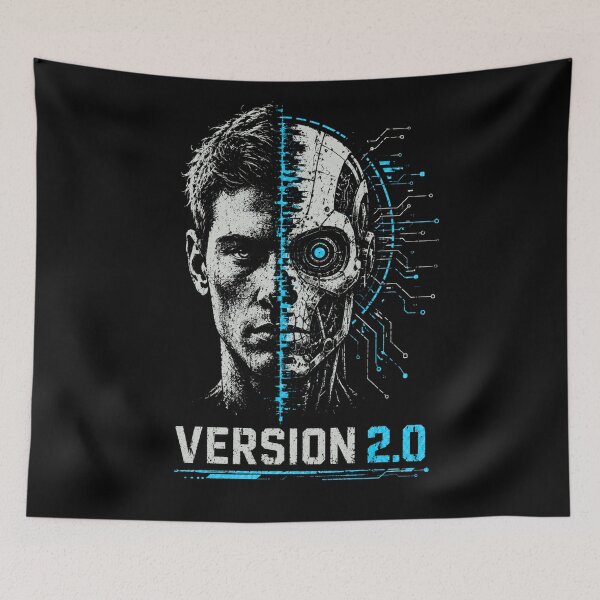 Item preview, Ai Technology Futuristic Robot Tech Graphic designed and sold by TEEJAMBOREE.