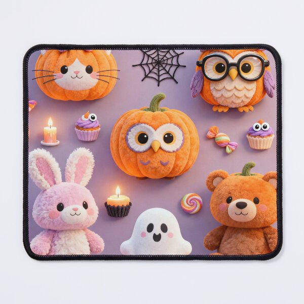 Item preview, Cozy Kawaii Halloween Night Party designed and sold by LenNo9881.