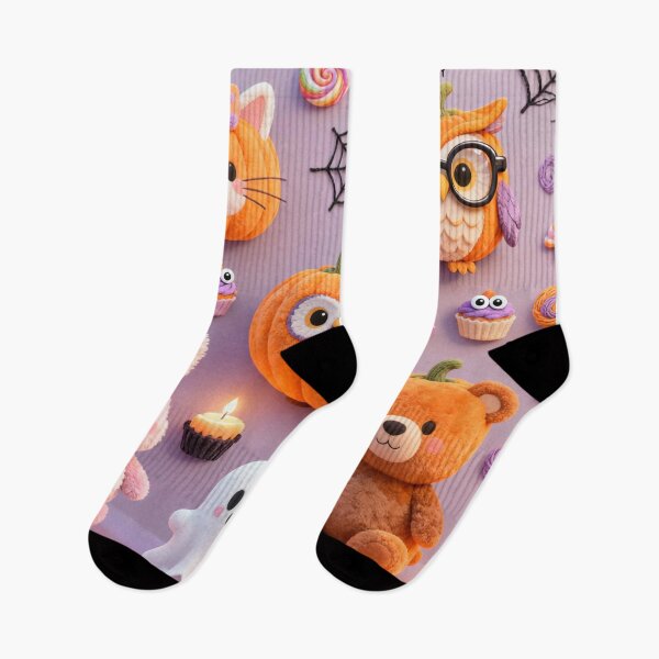 Item preview, Cozy Kawaii Halloween Night Party designed and sold by LenNo9881.