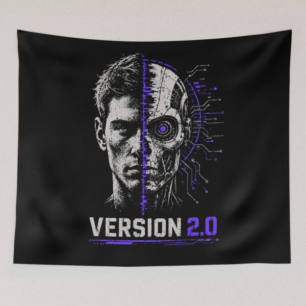 Item preview, Ai Technology Futuristic Robot Tech Graphic designed and sold by TEEJAMBOREE.