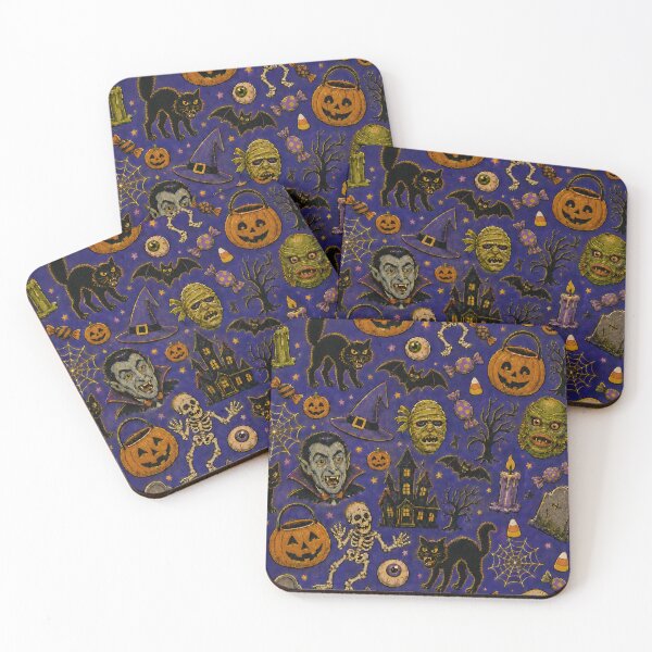 Item preview, Authentic 1990s Halloween Icon Pattern designed and sold by PixelPanduh.