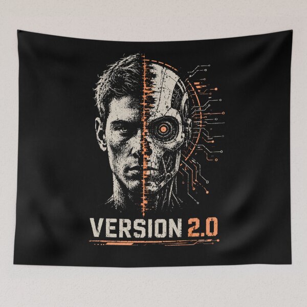 Item preview, Ai Technology Futuristic Robot Tech Graphic designed and sold by TEEJAMBOREE.