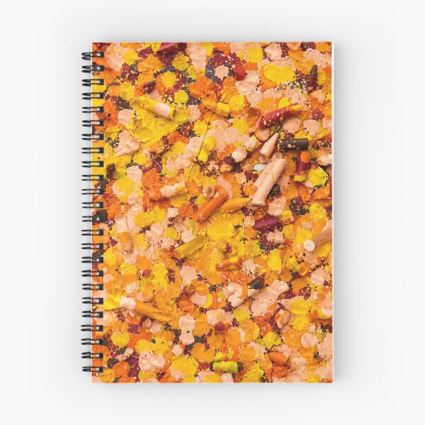 Item preview, Warm Crayon Dot Explosion Abstract Art designed and sold by THE SPLATTERED HAUS BY SAGE BANKS.