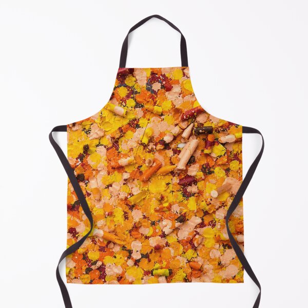 Item preview, Warm Crayon Dot Explosion Abstract Art designed and sold by THE SPLATTERED HAUS BY SAGE BANKS.