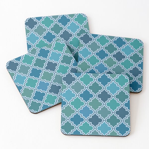 Item preview, Blue Moroccan Tiles designed and sold by Dana Du.