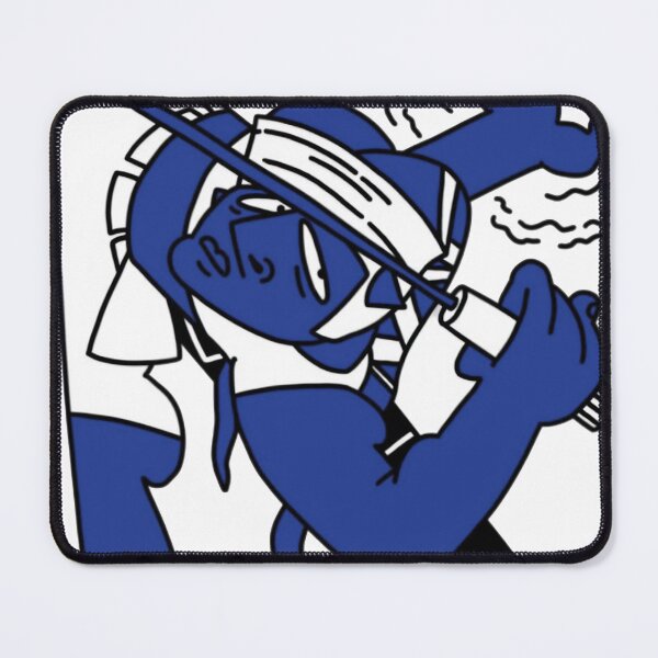 Item preview, Abstract Mechanic Line Art - Blue designed and sold by Unique personality⭐⭐⭐⭐⭐.