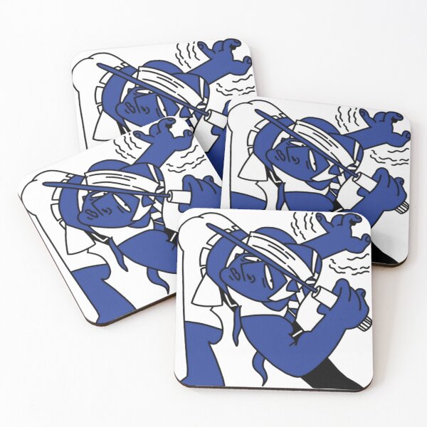 Item preview, Abstract Mechanic Line Art - Blue designed and sold by Cobaltmistul.