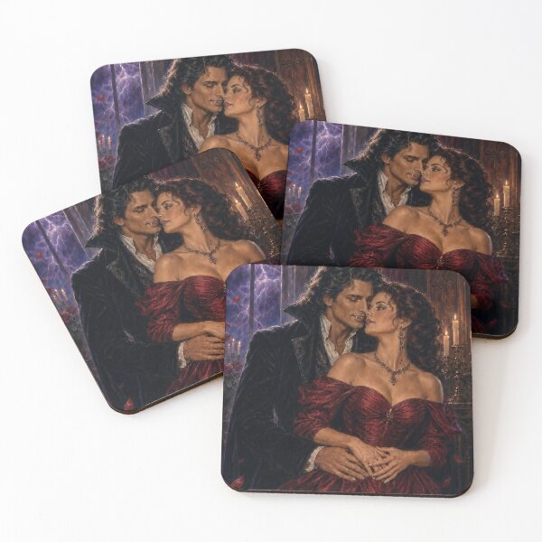 Item preview, 1990s Gothic Vampire Lovers Dark Romance designed and sold by PixelPanduh.