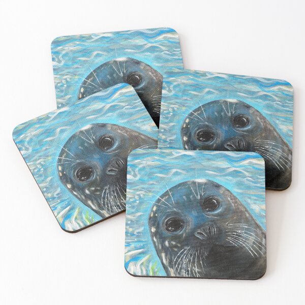 Item preview, Pop Up Seal Painting designed and sold by Art by Kirsten Sneath.