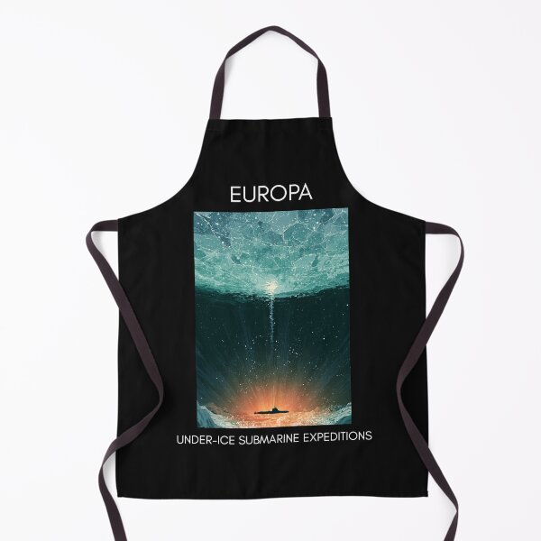 Item preview,  Europa Moon Vintage Sci-Fi Submarine Travel Poster designed and sold by Artmugic.