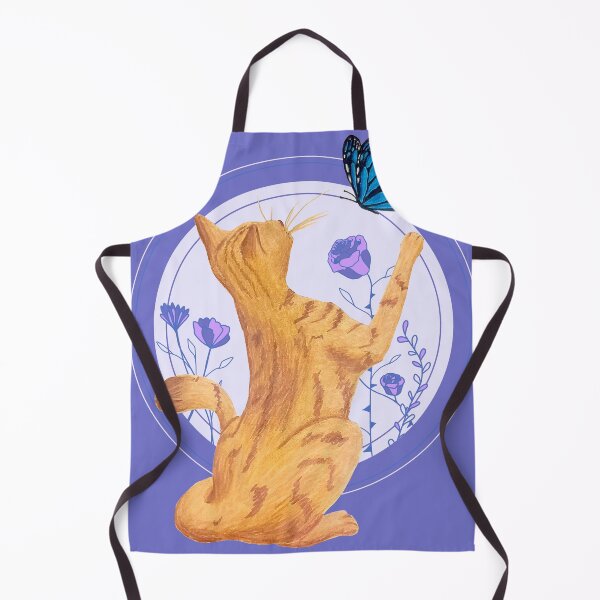 Item preview, Cat and Butterfly designed and sold by lavenderXblue.