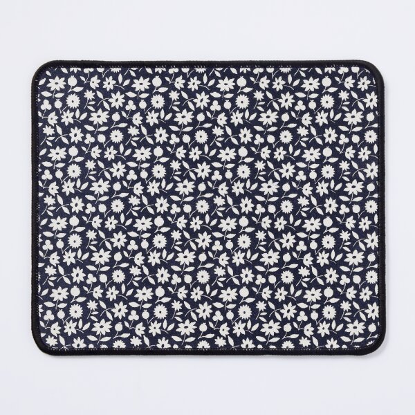 Item preview, Navy Blue Ditsy Floral Pattern – Vintage White Flower Design designed and sold by Good_Things.