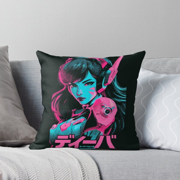Item preview, Neon Pink Duotone Gamer Girl  designed and sold by AnimeArsenalPrints.