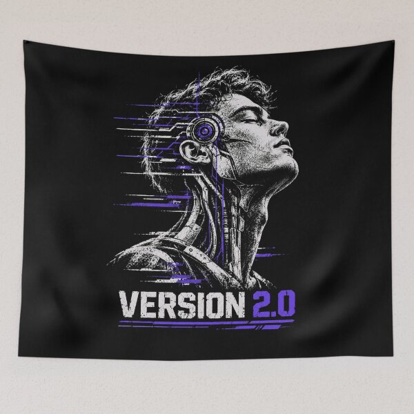 Item preview, Ai Technology Futuristic Robot Tech Graphic designed and sold by TEEJAMBOREE.