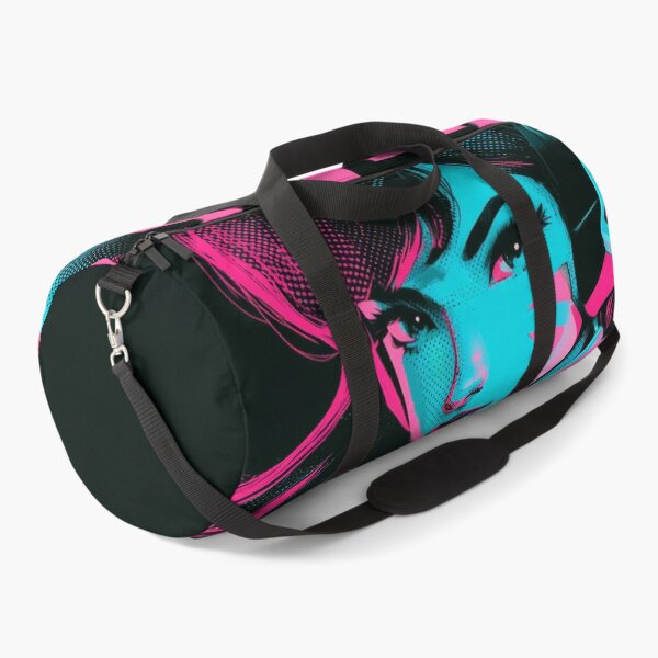Item preview, Neon Pink Duotone Gamer Girl  designed and sold by AnimeArsenalPrints.