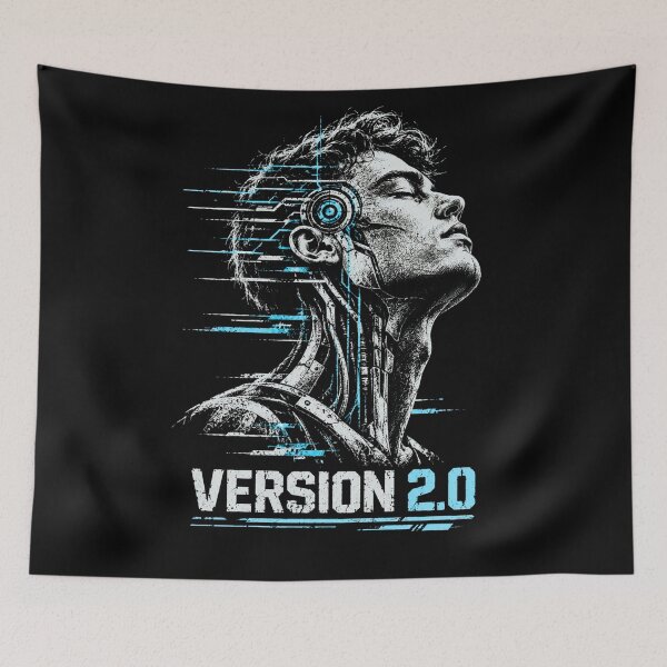 Item preview, Ai Technology Futuristic Robot Tech Graphic designed and sold by TEEJAMBOREE.