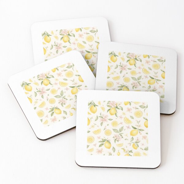 Item preview, Lemon Floral Summer | Amalfi Coast Aesthetic Pattern designed and sold by MEMICHAEL.