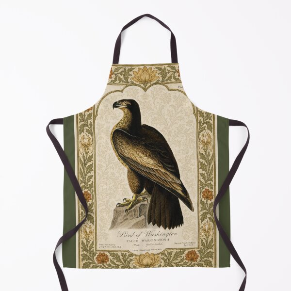 Item preview, Bald Eagle (Bird of Washington) — Audubon Arts & Crafts Bird Print designed and sold by kornkobart.